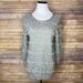 J. Crew Sweaters | J. Crew Factory Grey Mint Charley Sweater Pullover | Color: Gray/Green | Size: M