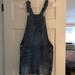 American Eagle Outfitters Dresses | Aeo Denim Overall Dress | Color: Blue | Size: S