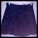 Free People Skirts | Free People Dark Denim Lace Up Mini Skirt - Size 6 | Color: Blue | Size: 6