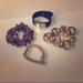 J. Crew Jewelry | J.Crew/Gap/Ann Taylor Collection Of Bracelets | Color: Black/Gold | Size: Os
