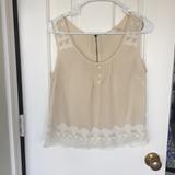 Urban Outfitters Tops | Cream Lace Kimchi & Blue Urban Outfitters Top S | Color: Cream | Size: S