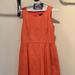 J. Crew Dresses | Coral J Crew Sleeveless Dress | Color: Orange | Size: 2
