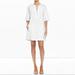 Madewell Dresses | Madewell Daryl K Beverly Lace Up Dress Xxs | Color: White | Size: Xxs