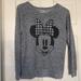 Disney Sweaters | Disney Parks Authentic Minnie Mouse Sweater | Color: Gray | Size: M