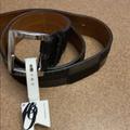 Nine West Accessories | New Nine West Belt | Color: Black | Size: M 38.5l W/O Buckle X 1.5w