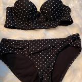 American Eagle Outfitters Swim | American Eagle Outfitters Bikini. Nwot | Color: Black/White | Size: S