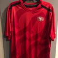 Nike Shirts | Nike San Francisco 49er On Field T-Shirt Sz L | Color: Black/Red | Size: L