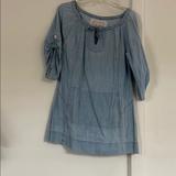 Urban Outfitters Dresses | Au Lieu Loose Jean Mini Dress | Color: Blue/Black | Size: M
