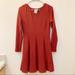 Anthropologie Dresses | Dolan | Anthropologie Burnt Orange Sweater Dress | Color: Orange | Size: Xs