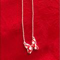 Disney Jewelry | Minnie Mouse Necklace | Color: Red/White | Size: Os