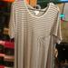 Lularoe Dresses | Lularoe Carly Nwt L | Color: Gray | Size: L