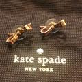 Kate Spade Jewelry | Kate Spade Bow Earrings | Color: Gold | Size: Os