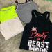 Nike Tops | Lot Of 4 Fitness Shirts | Color: Gold | Size: S