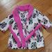 Disney Pajamas | Euc Disney 2t Minnie Mouse Robe | Color: Pink/White | Size: 2tg