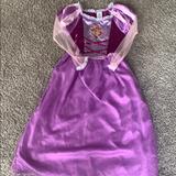 Disney Pajamas | Disneystore Rapunzel Nightgown For Girls Size 9/10 | Color: Pink/Purple | Size: 9/10 Girls