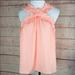 J. Crew Tops | J Crew Drapey Wrap Front Top W Ruffle | Color: Orange | Size: 12