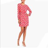 J. Crew Dresses | J. Crew Red Longfellow Floral Dress | Color: Red | Size: 0