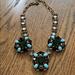 J. Crew Jewelry | Jcrew Blue And Green Crystal Necklace | Color: Blue/Green | Size: Os