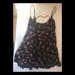 Brandy Melville Dresses | Brandy Melville Black Floral Summer Dress One Size | Color: Black/Red | Size: One Size