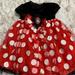 Disney Costumes | Disney Minnie Mouse | Color: Black/Red | Size: 12/18 Meses