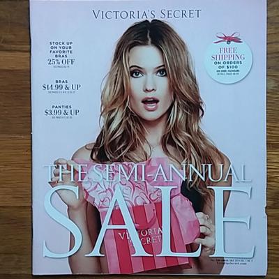 Victoria's Secret Accents | Fall Semi-Annual 2014 Vol 1 No 2 Behati Prinsloo | Color: Pink/White | Size: Os