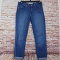 Levi's Jeans | Levi’s | Mid-Rise Skinny Cropped Jeans Med Blue | Color: Blue | Size: 4