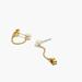 Madewell Jewelry | Madewell Freshwater Pearl Chain Stud Earring | Color: Gold | Size: Os