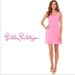 Lilly Pulitzer Dresses | Lilly Pulitzer Monica Hot Pink Fit And Flare Dress | Color: Pink | Size: 0