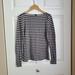 J. Crew Sweaters | J. Crew Boatneck Sweater | Color: Black/Gray | Size: S