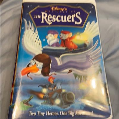 Disney Other | Disney’s The Rescuers Vhs Tape | Color: Gray | Size: Os