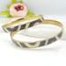 J. Crew Jewelry | J. Crew Black & Cream Bangle Set | Color: Gray/White | Size: Os