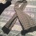 Michael Kors Accessories | Genuine Brand New Michael Kors Scarf | Color: Gray/White | Size: Os