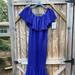 Lularoe Dresses | Lularoe - Cici | Color: Blue | Size: L