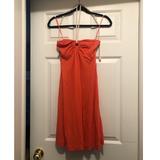 American Eagle Outfitters Dresses | Halter Tie Summer Dress | Color: Pink | Size: M
