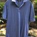 Michael Kors Shirts | Michael Kors Blue Striped Polo Shirt | Color: Blue | Size: Xl