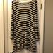 Free People Dresses | Free People Knit Striped Dress | Color: Black/White | Size: L