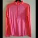 Under Armour Tops | Long Sleeve Under Armour Zip Up Shirt. | Color: Pink | Size: M