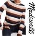 Madewell Sweaters | Madewell Striped Evercrest Turtleneck Sweater | Color: Tan | Size: Various