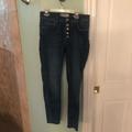 Free People Jeans | Free People Dark Wash Jeans | Color: Blue | Size: 28