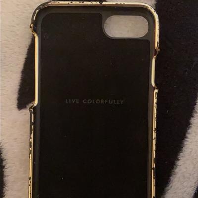 Kate Spade Accessories | Kate Spade Iphone 7/S Case | Color: Black/Gold | Size: Os