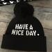 Kate Spade Accessories | Fantastically Fun Kate Spade Brand New W/Tag Hat | Color: Black | Size: Os