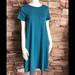 Lularoe Dresses | Lularoe Carly Woman Dress Size Xxs | Color: Blue | Size: Xxs