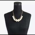 J. Crew Jewelry | J. Crew Glittery Pearl Necklace | Color: Gold | Size: Os