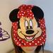 Disney Accessories | Disney Minnie Mouse Adjustable Ball Cap Red | Color: Red/White | Size: Osfm