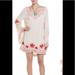 Free People Dresses | Free People Tunic Dress Size Medium | Color: Cream/Orange | Size: M