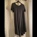 Lularoe Dresses | Lularoe Carly Dress | Color: Black/Gray | Size: S