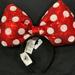 Disney Accessories | Minnie Mouse Headband | Color: Red/White | Size: Os