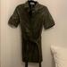 Urban Outfitters Dresses | Faux Leather Wrap Dress | Color: Green | Size: S