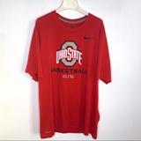 Nike Shirts | Nike Dri-Fit Ohio State University Buckeyes Shirt | Color: Gray/Red | Size: L