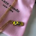 Kate Spade Jewelry | Late Spade Taxi Necklace | Color: Gold/Yellow | Size: Os